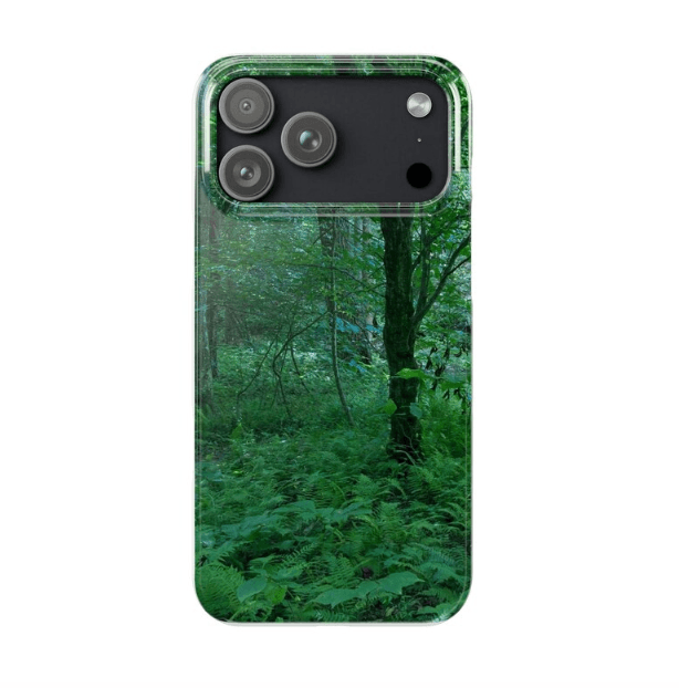 Forest Scene Slim Phone Case