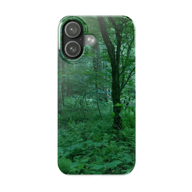 Forest Scene Slim Phone Case