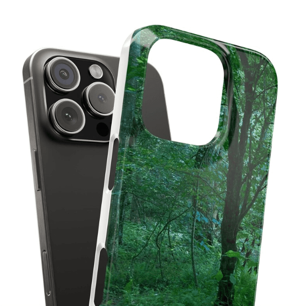 Forest Scene Slim Phone Case